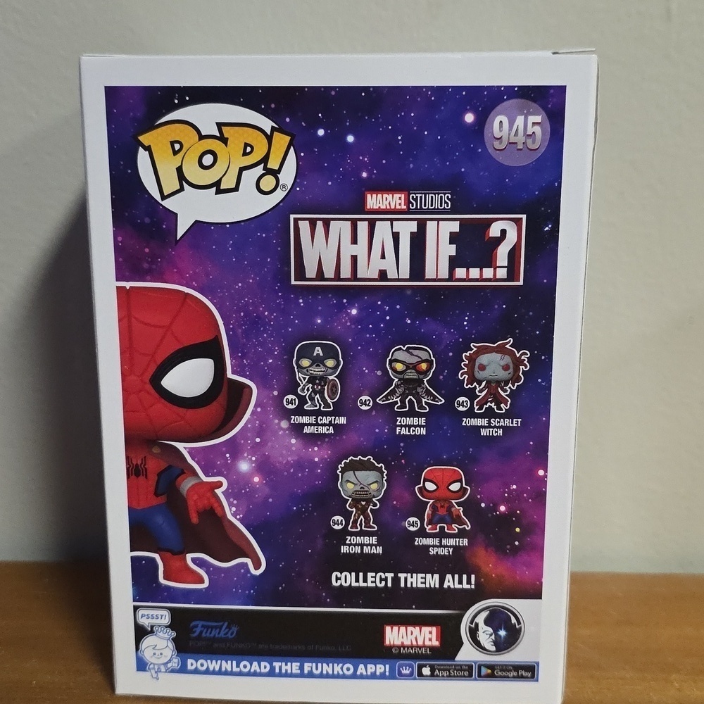 Funko Pop Marvel What If Zombie Hunter Spidey - Picture 3 of 6